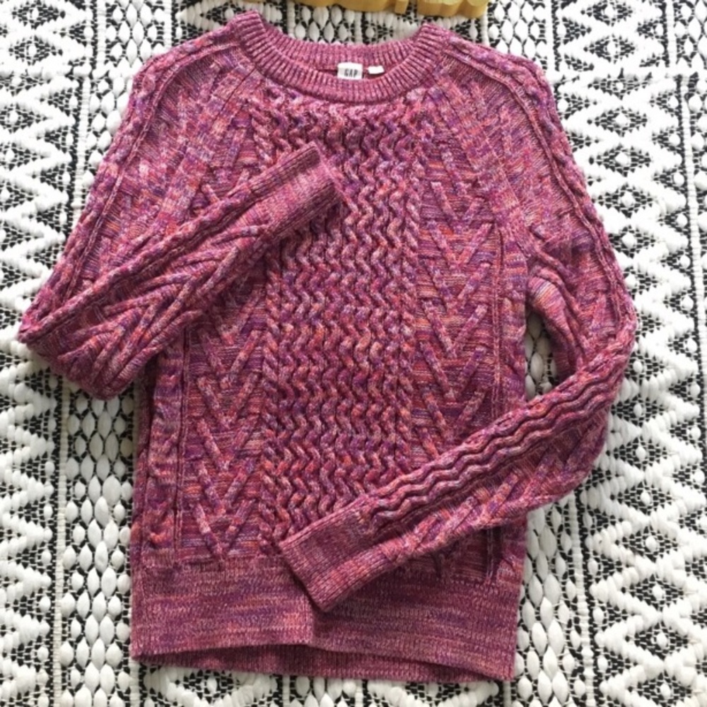 Pink Gap Sweater